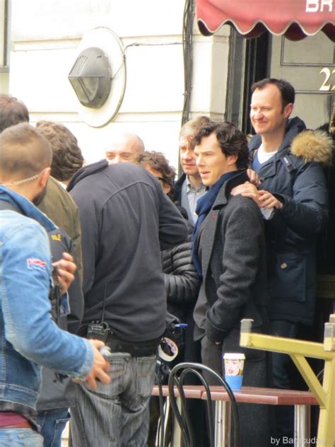 Sherlock - Behind The Scenes - Benedict & Martin Photo (37611642) - Fanpop