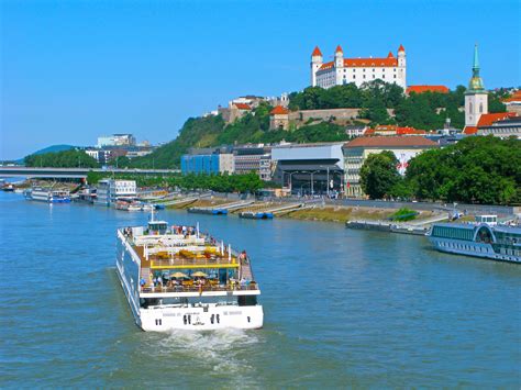 People on cruise ship on the Danube river in Bratislava - MoveScape ...