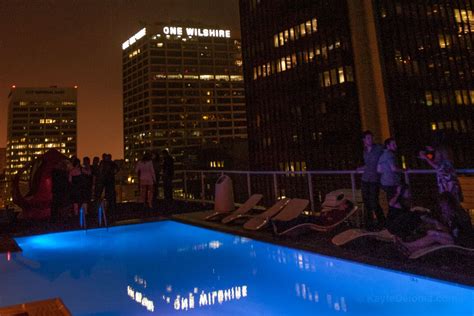 The Standard Rooftop Bar in Downtown LA