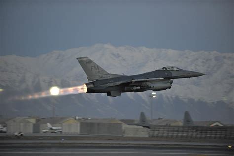 Night Operations at Bagram Airfield: F-16s, A-10s unleashed over ...