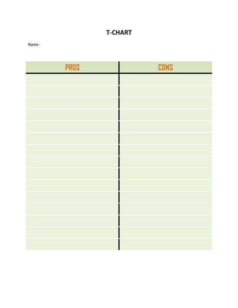 Pros And Cons List Templates | 9+ Free Printable Xlsx, Docs & PDF ...