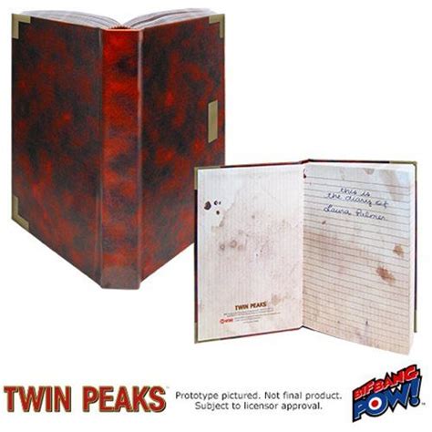 Twin Peaks Laura Palmer Diary Journal - Entertainment Earth | Twin ...