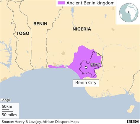 Benin and the ancient Benin Kingdom : r/MapPorn