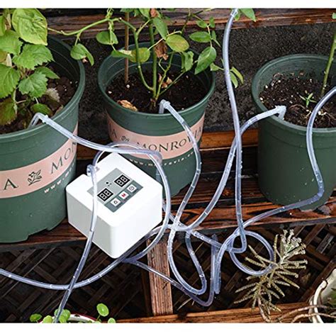 Buy Automatic Drip Irrigation Kit, Self Watering System with Timer and ...