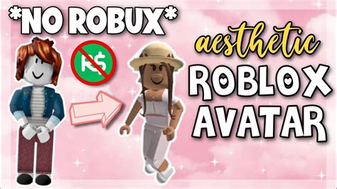 How To Have *NO ROBUX* Aesthetic Roblox Avatar?! | Look Rich Like A Pro ...