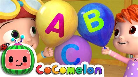 ABC Song with Balloons | CoComelon Nursery Rhymes & Kids Songs ...