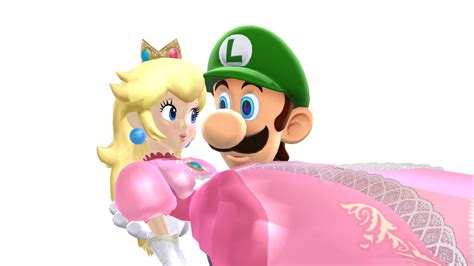 Luigi x Peach MMD by Fco513 on DeviantArt