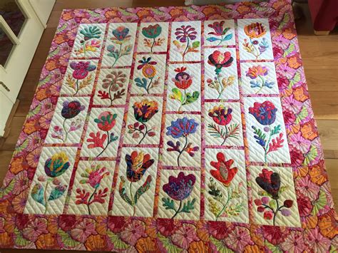 My version of Flower Garden finished Quilt Block Pattern, Quilt Blocks ...