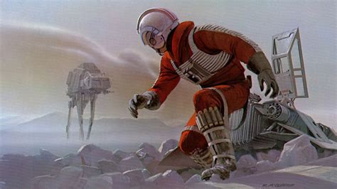 Concept Art by Ralph Mcquarrie for Star Wars (1977, 80, 83) (Soundtrack ...