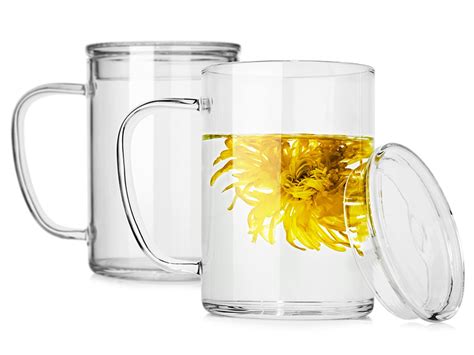 Glass Coffee Mugs With Lids