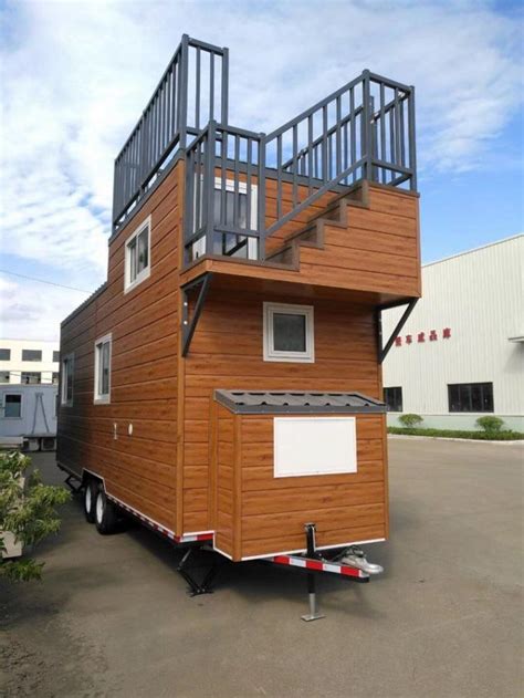 Steel Frame Prefab Tiny House on Wheels