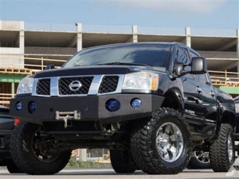 2006 Nissan Titan Crew Cab 4wd | Custom pickup trucks, Diesel trucks ...