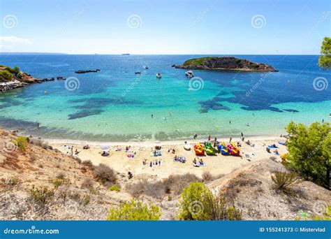 Portals Nous Beach Playa, Mallorca Island, Spain Stock Image - Image of ...