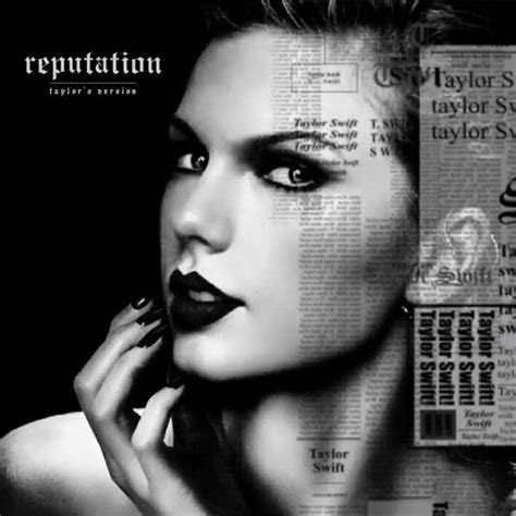 Taylor Swift reputation (taylor's version) Album Cover Concept