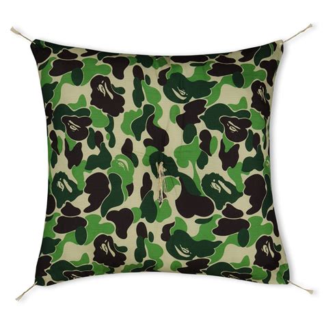 BAPE | Bape ABC Camo Pillow Sn32 | Unisex | Green | Flannels