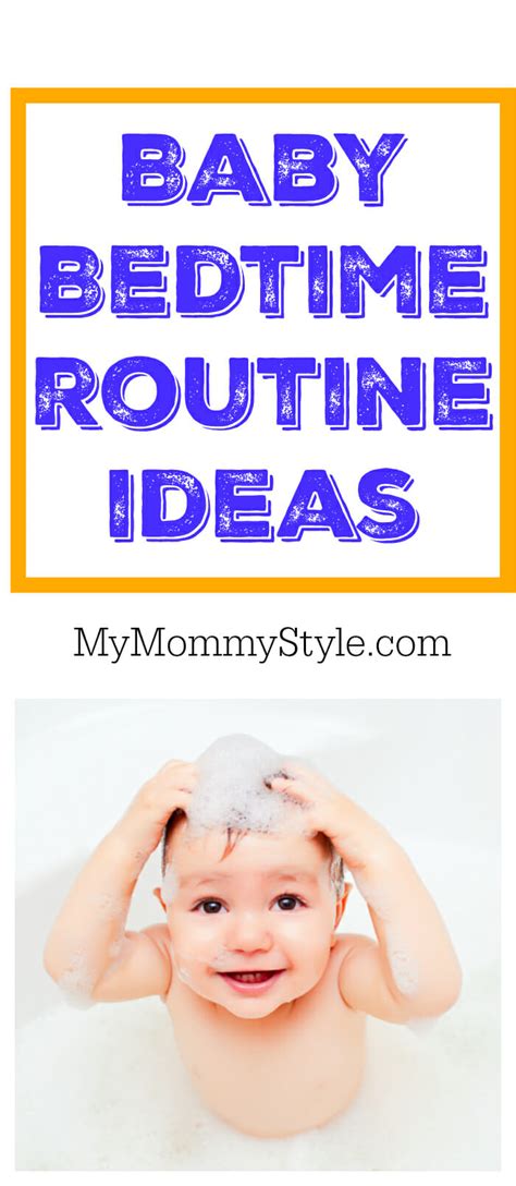 Baby Bedtime Routine Ideas to help your baby sleep at night