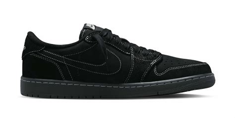 Travis Scott x Air Jordan 1 Low 'Black/Phantom' Release Date DM7866-001 ...