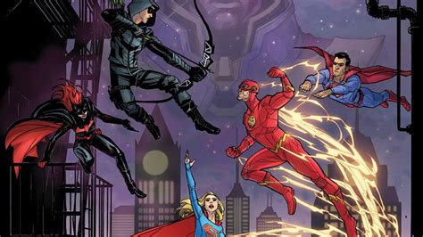 DC/CW Crossover Elseworlds Gets Its Very Own Comic Book Cover