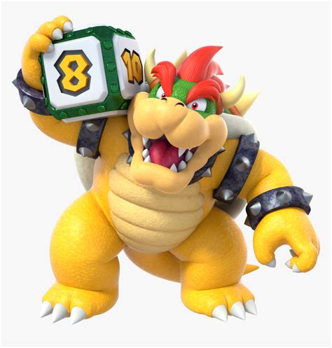 Super Mario Party Bowser, HD Png Download - kindpng