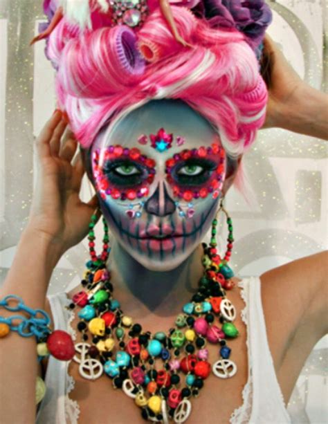 Amazing sugar skull | Maquillaje sugar skull, Hacer de halloween ...