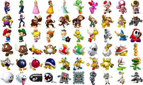 super mario characters - Google Search | Super mario art, Mario art ...