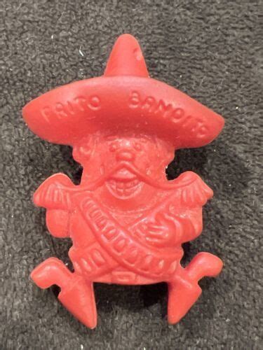 Frito Bandito Eraser Pencil Topper 1968 Frito Lay Vintage RED Rare ...