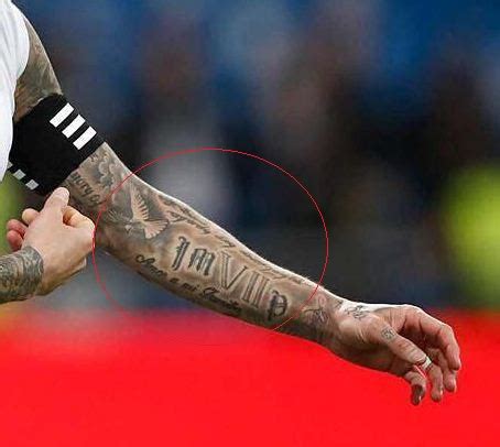 Sergio Ramos' 42 Tattoos & Their Meanings - Body Art Guru