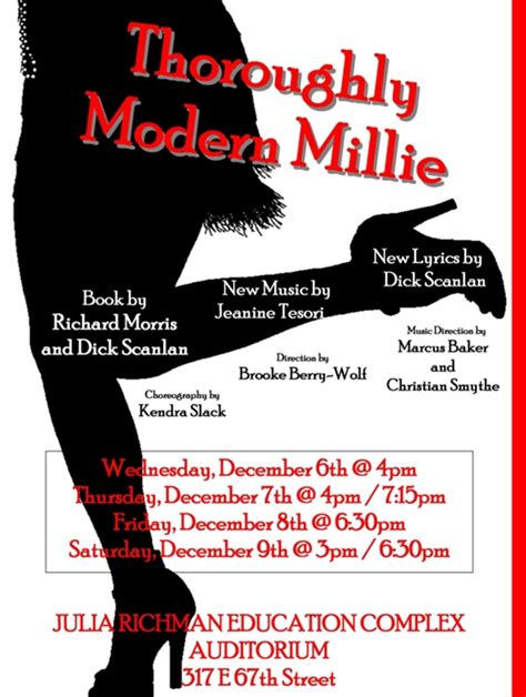 Thoroughly Modern Millie at Talent Unlimited High School - Performances ...