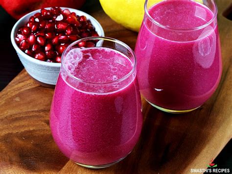 Pomegranate Juice Recipe - Swasthi's Recipes