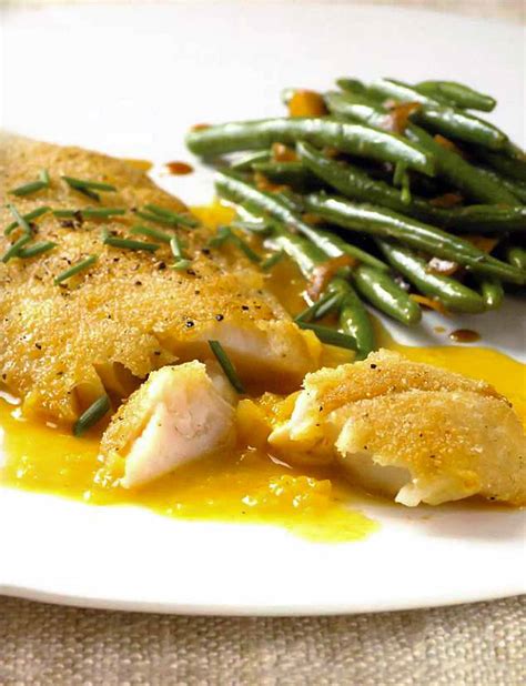 Crispy Rock Cod with Citrus Sauce Recipe