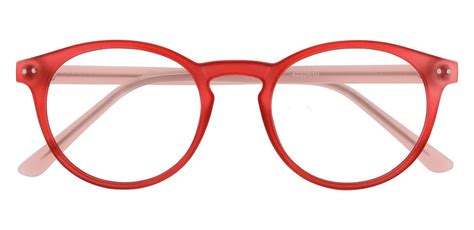 Harmony Oval Progressive Glasses - Red | Kids' Eyeglasses | Payne Glasses