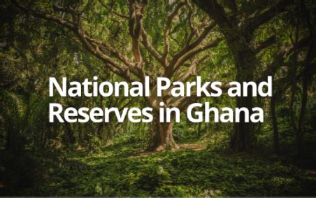 National Parks & Reserves in Ghana - IDEAS For Us