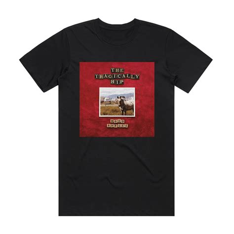 The Tragically Hip Road Apples Album Cover T-Shirt Black – ALBUM COVER ...