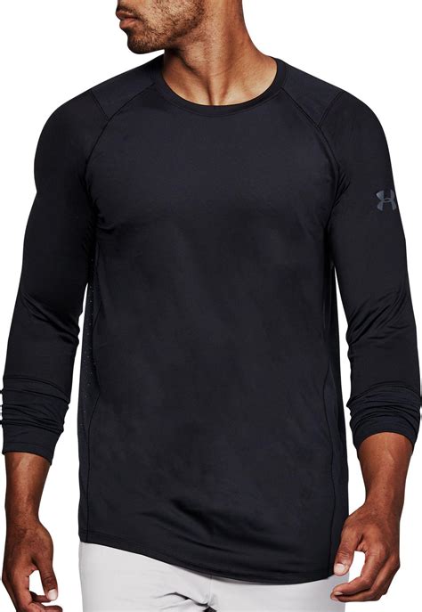 Under Armour Synthetic Mk-1 Long Sleeve Shirt in Black for Men - Lyst