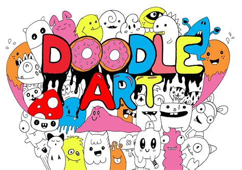 Doodling / Doodle art - Coloring pages for adults | JustColor