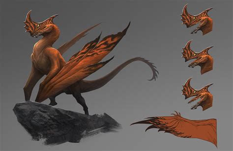 Fantasy Flying Creature Concept Art - img-primrose