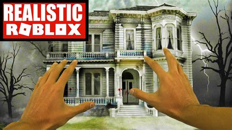 Realistic Roblox - ESCAPE HALLOWEEN TOWN | ROBLOX HAUNTED HOUSE (ROBLOX ...