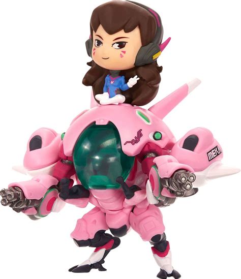 Customer Reviews: Overwatch Cute But Deadly Medium Feature Figure D.Va ...