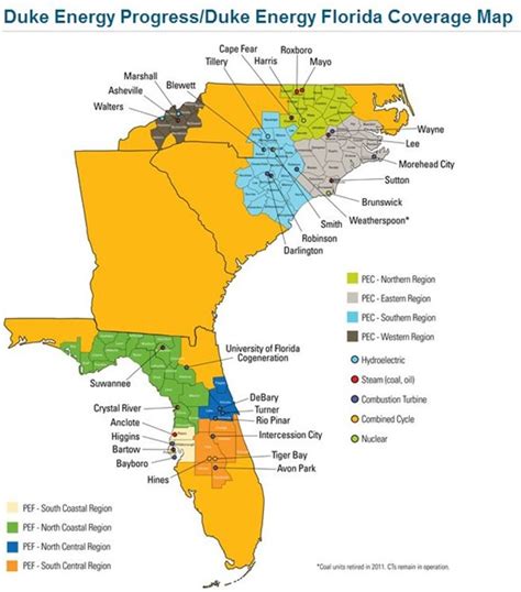 Duke Energy Coverage Map Florida