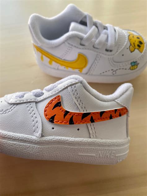 Custom Nike Baby AF1 Crib Sneakers Hand Painted Toddler | Etsy