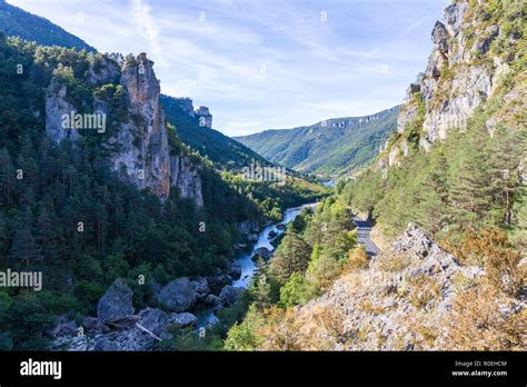 Tarn River, Gorge du Tarn, France Stock Photo - Alamy