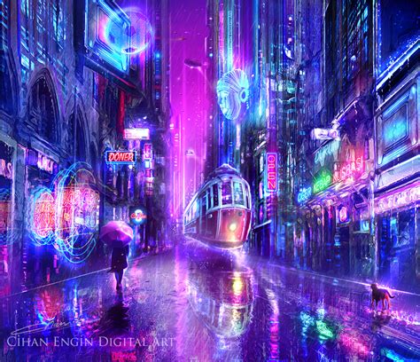 İstiklal Street - Cyberpunk Concept Art | Behance :: Behance