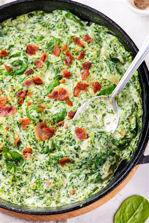 Keto Creamed Spinach Recipe - The Diet Chef