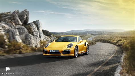 Yellow Porsche 911 Turbo S Wallpaper | HD Car Wallpapers | ID #3476