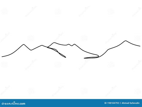 Mountain Line Drawing Vector : Learn how to draw line mountain pictures ...