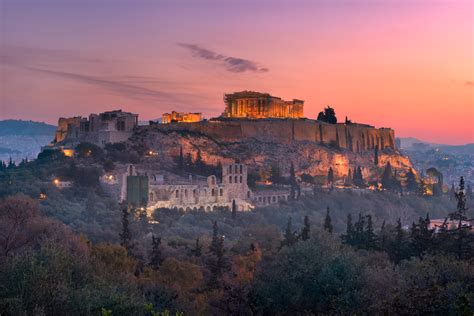 Acropolis from the Philopappos Hill, Athens, Greece | Anshar Images