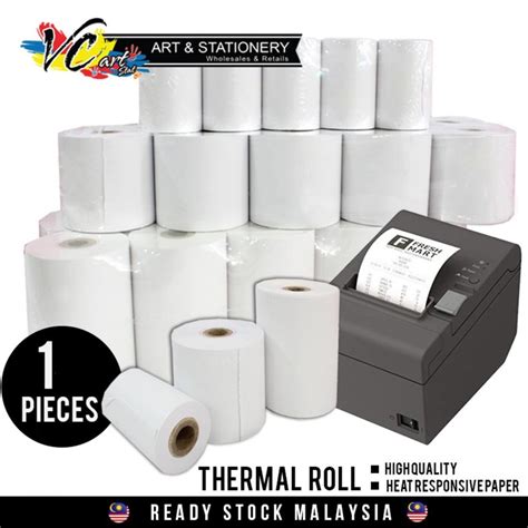 Topup / SRS / Portable Printer Thermal Paper Roll - Resit Thermal ...