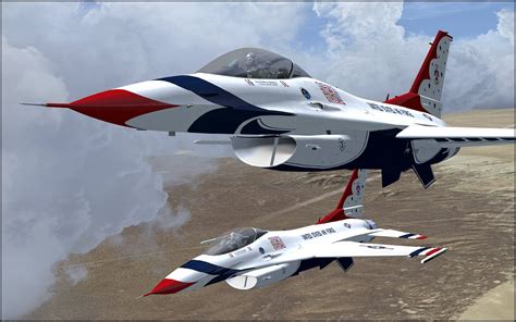 F 16 Thunderbirds Wallpaper