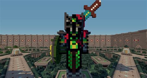 Sculpture park Minecraft Map