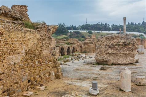 Ancient Ruins Of Carthage, Tunisia Stock Photo - Image of africa ...